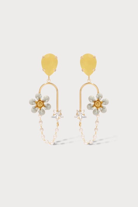 Créoles chaîne Freesia stars