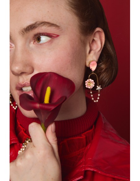 Créoles chaîne Freesia stars