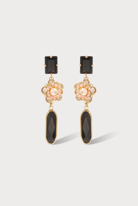 Boucles d'oreilles Freesia goutte