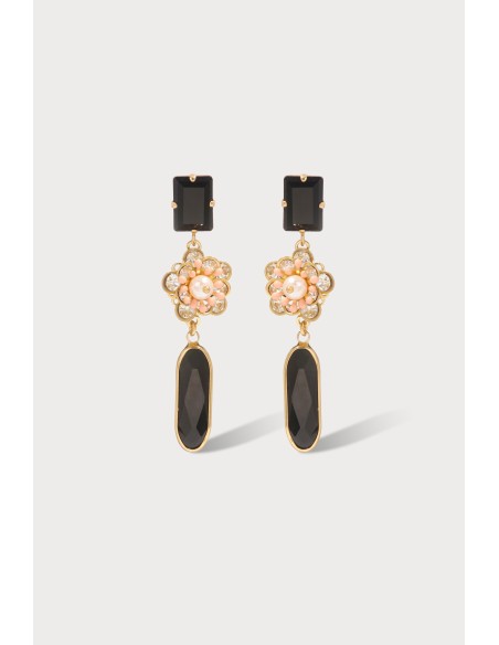 Boucles d'oreilles Freesia goutte