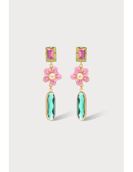 Boucles d'oreilles Freesia goutte