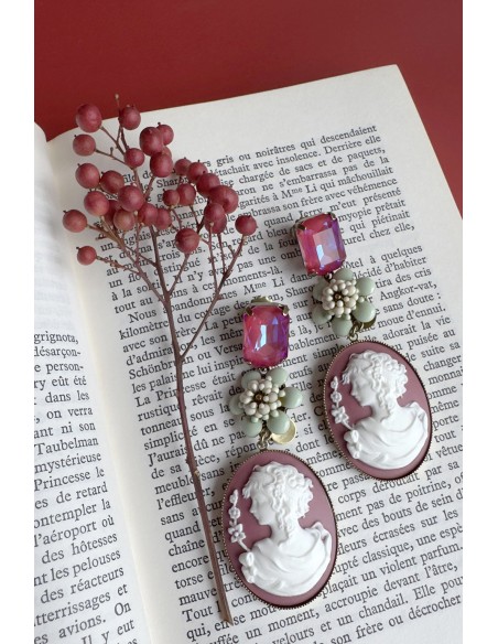 Boucles d'oreilles CAMÉLIA BIG