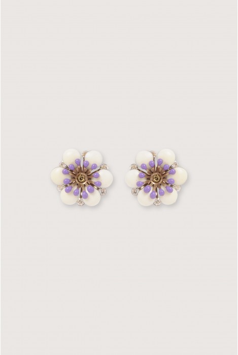 CAMÉLIA PUCES EARRINGS