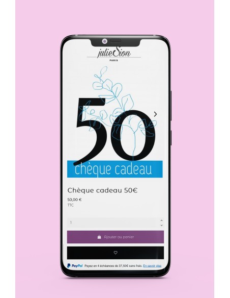 50€ Digital gift card