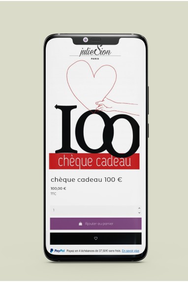 Carte cadeau Digitale 100 €