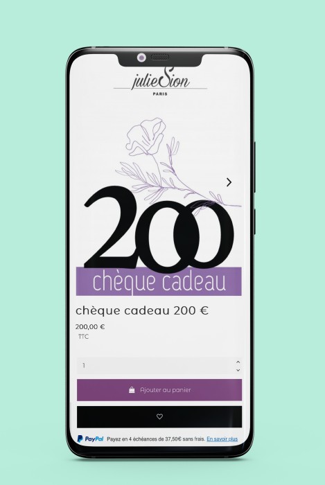 200 € Digital gift card