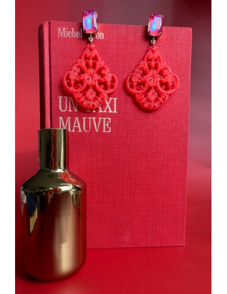 Boucles d'oreilles BOUDOIR STRASS