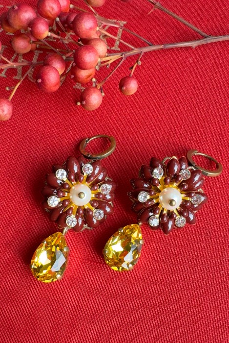 CAMÉLIA DORMEUSE Earrings