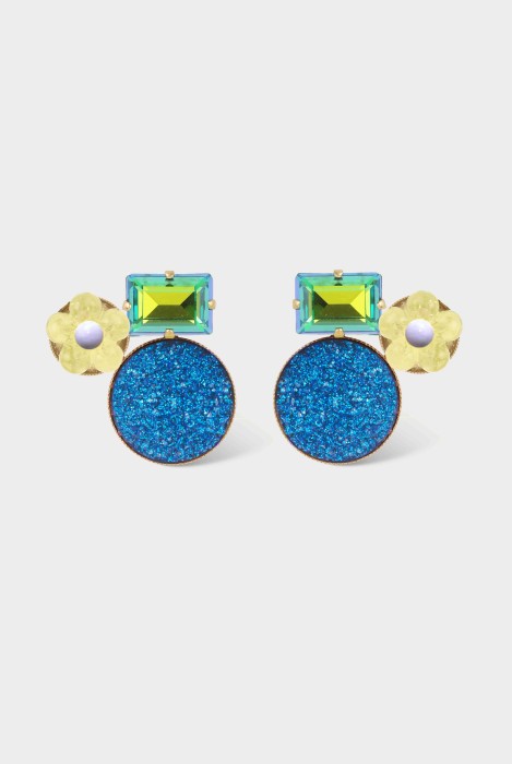 Boucles d'oreilles BOUQUET PAILLETTES