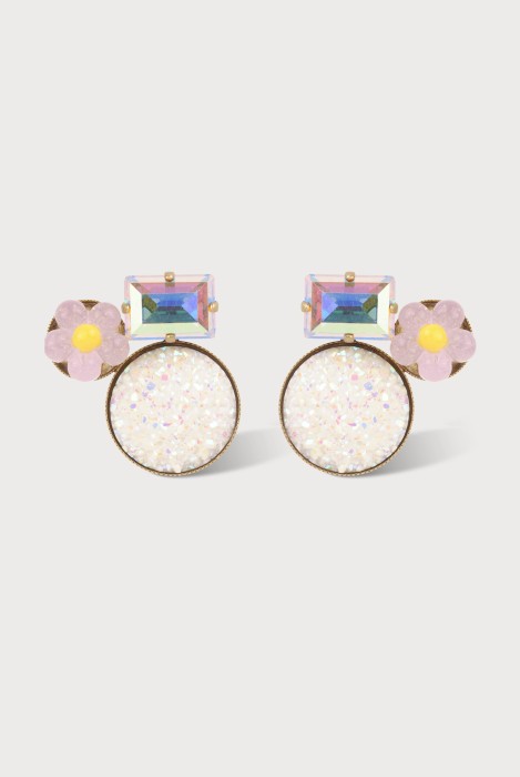 Boucles d'oreilles BOUQUET PAILLETTES