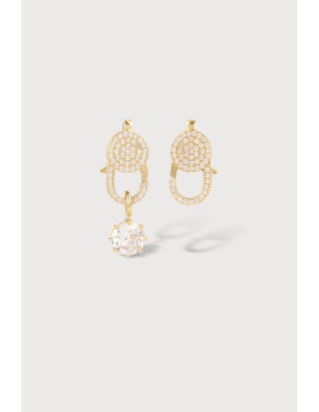 Boucles d'oreilles LOCKERS BRILLANT