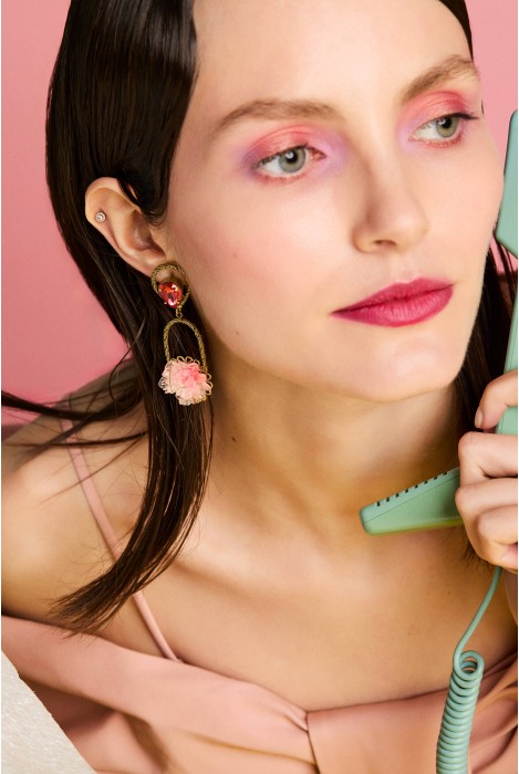 Boucles d'oreilles POP CORN POIRE