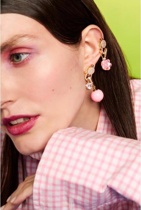Boucles d'oreilles LOCKERS BRILLANT de Julie