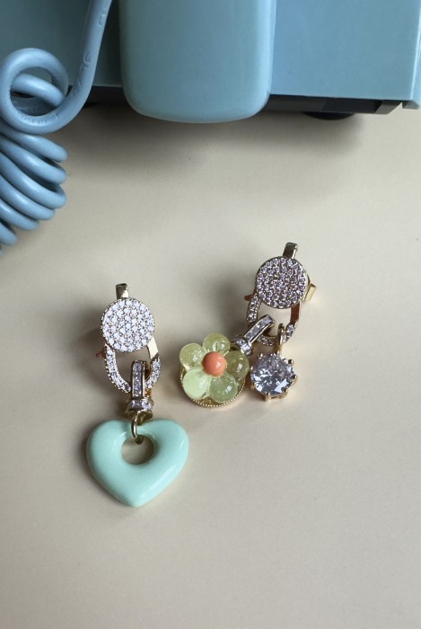 Boucles d'oreilles LOCKERS BRILLANT