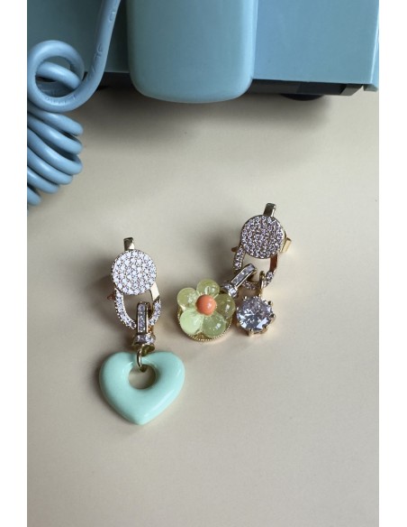 Boucles d'oreilles LOCKERS BRILLANT