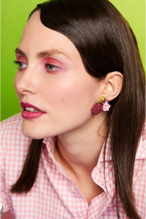 Boucles d'oreilles BOUQUET PAILLETTES