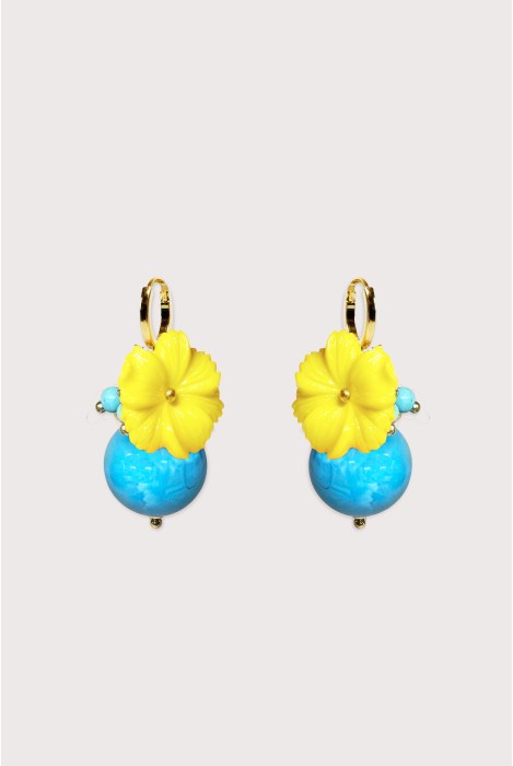 OXFORD BALL EARRINGS