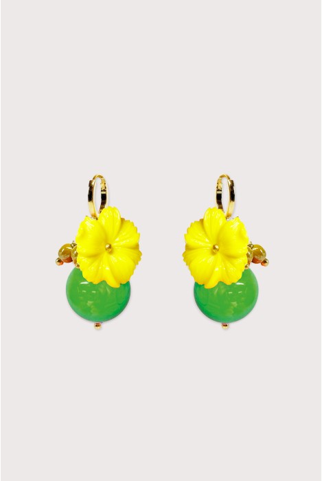 OXFORD BALL EARRINGS