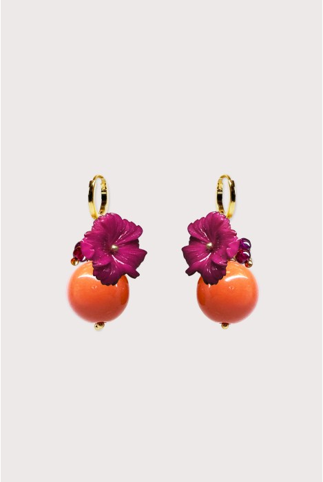Boucles d'oreilles OXFORD BOULE