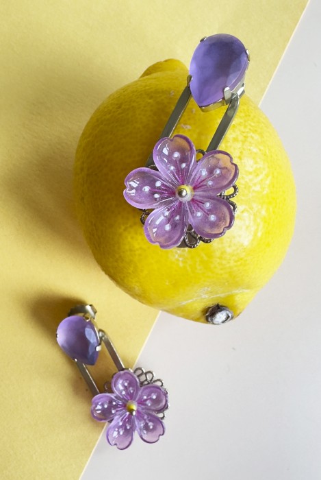 Boucles d'oreilles ALYSSE POIRE
