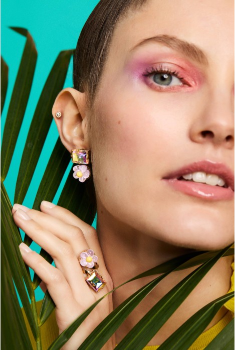 Boucles d'oreilles BOUQUET PAILLETTES...