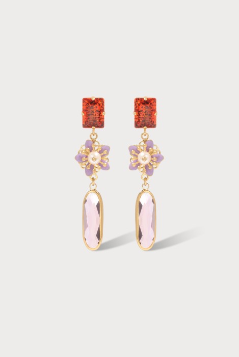FREESIA GOUTTE earrings to compose