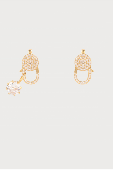 Boucles d'oreilles LOCKERS BRILLANT to compose 2