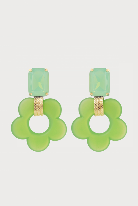 Florem strass earrings