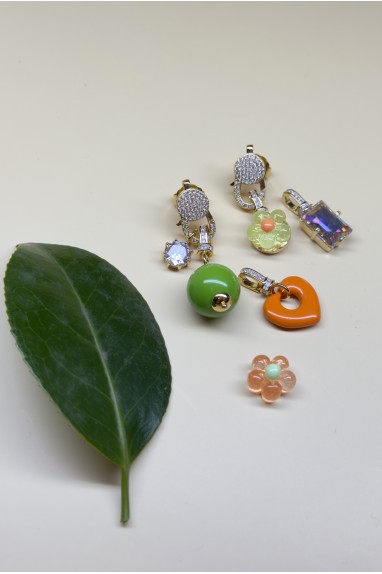 Boucles d'oreilles LOCKERS BRILLANT to compose