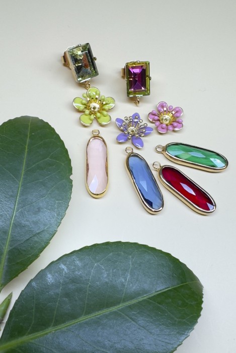 FREESIA GOUTTE earrings to compose