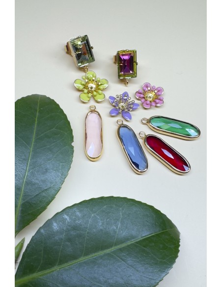 FREESIA GOUTTE earrings to compose