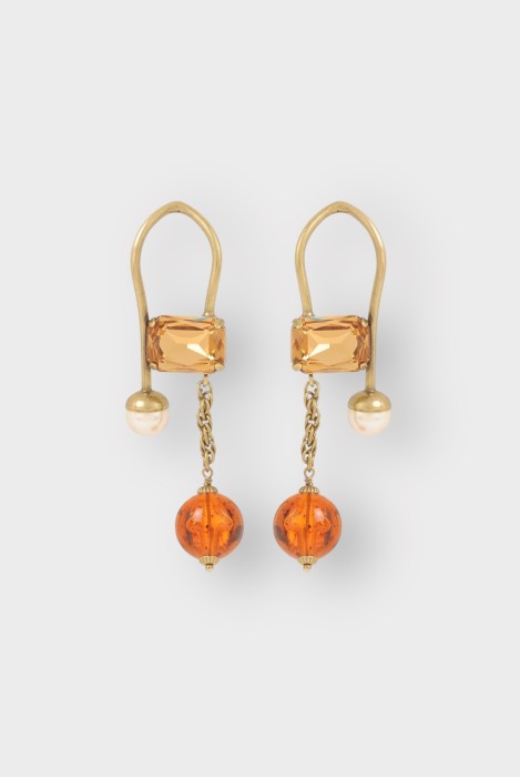 Boucles d'oreilles BILBOQUET PERLE