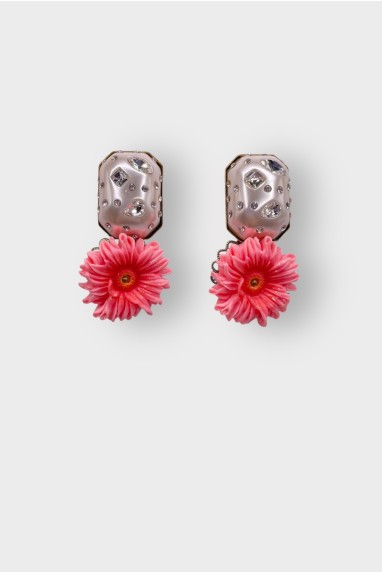 Boucles d'oreilles ANÉMONE COURTES 2