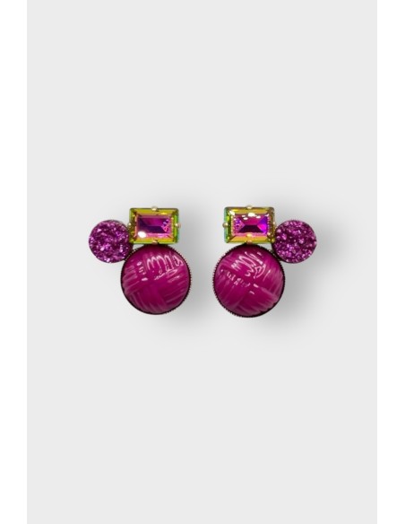 Boucles d'oreilles BOUQUET COUTURE