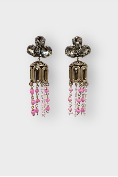 Boucles d'oreilles corail 2