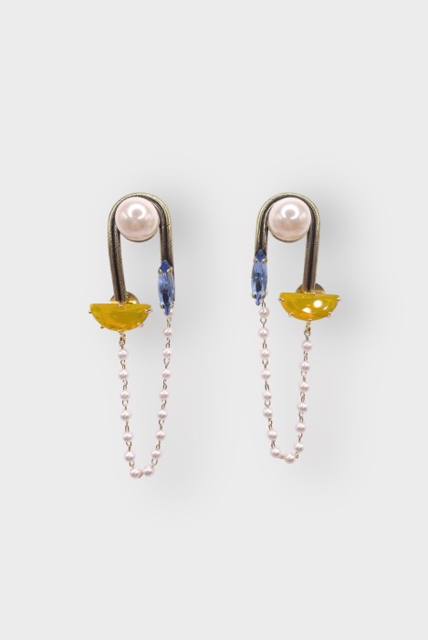 Boucles d'oreilles NOCTURNE PERLE