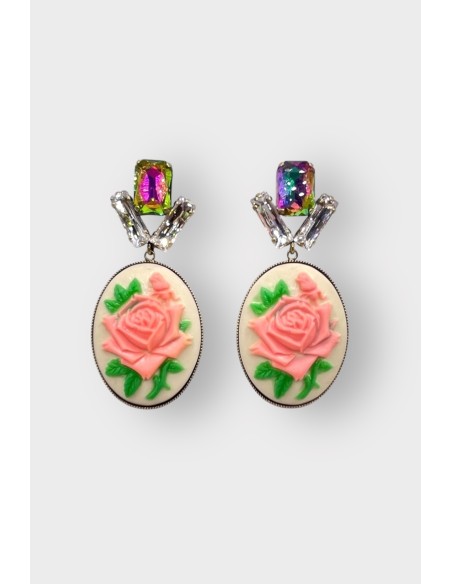 Boucles d'oreilles EMPIRE STRASS