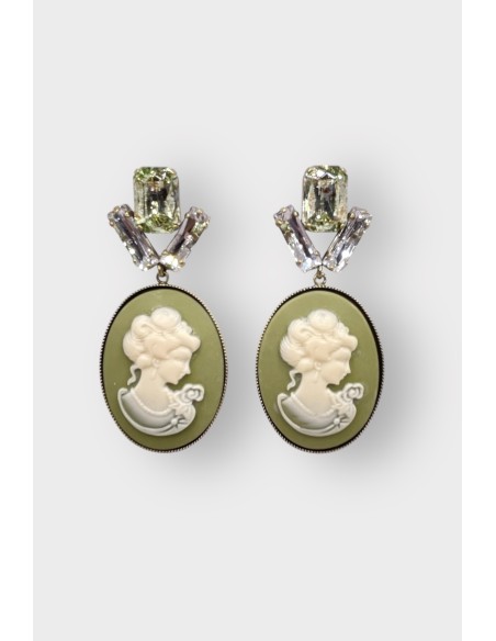 Boucles d'oreilles EMPIRE STRASS