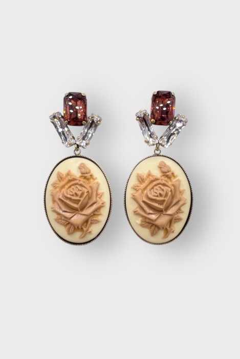 Boucles d'oreilles EMPIRE STRASS