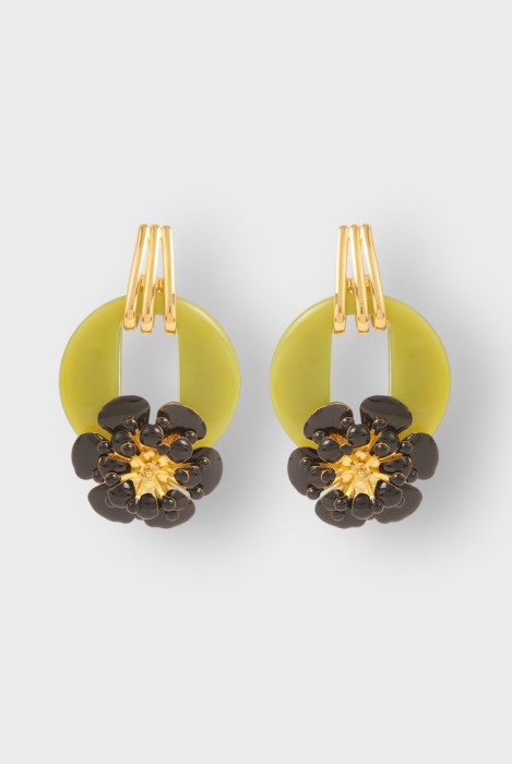 Boucles d'oreilles OCULUS FLEUR
