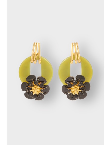 Boucles d'oreilles OCULUS FLEUR