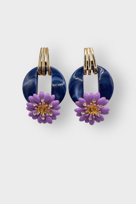 Boucles d'oreilles OCULUS FLEUR