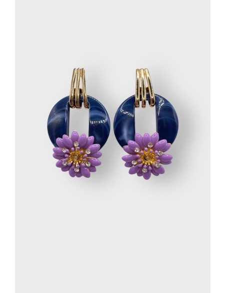 Boucles d'oreilles OCULUS FLEUR
