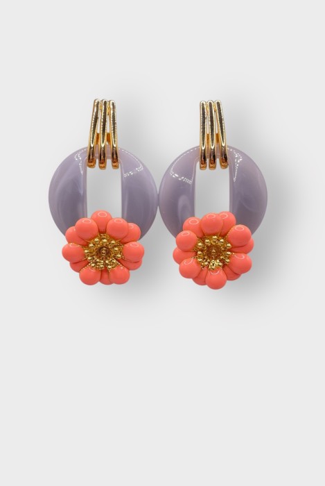 Boucles d'oreilles OCULUS FLEUR