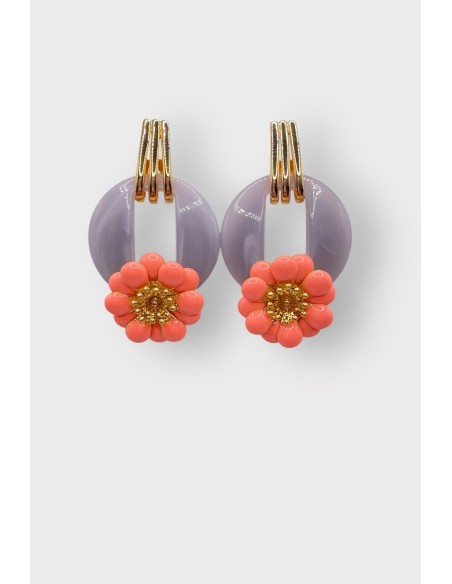Boucles d'oreilles OCULUS FLEUR