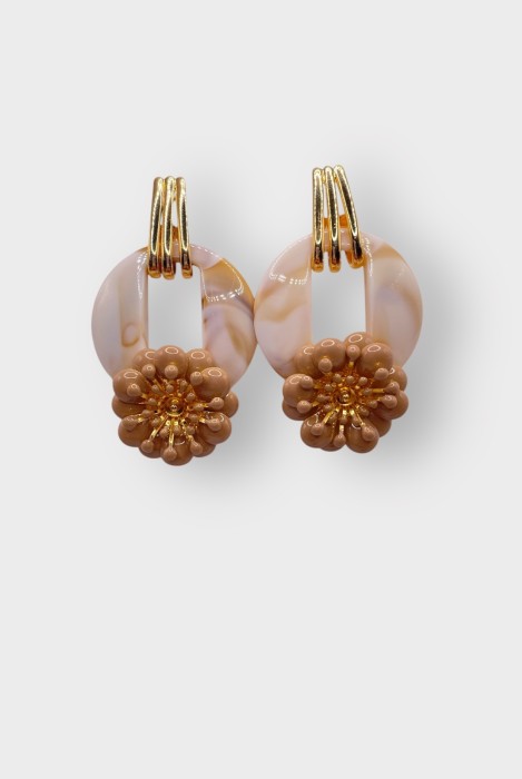 Boucles d'oreilles OCULUS FLEUR