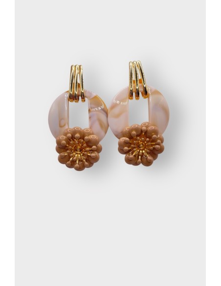 Boucles d'oreilles OCULUS FLEUR