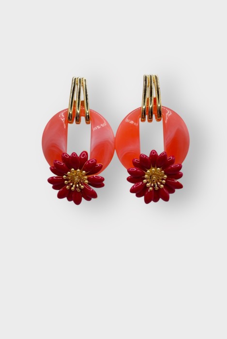 Boucles d'oreilles OCULUS FLEUR