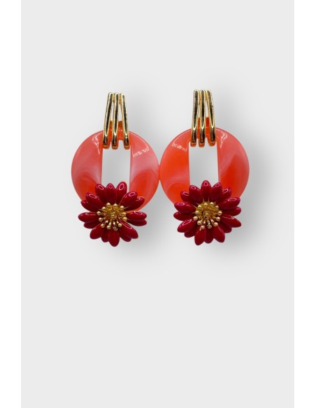Boucles d'oreilles OCULUS FLEUR