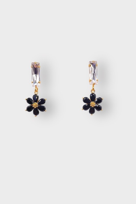 Boucles d'oreilles ROSARIUM BAGUETTE